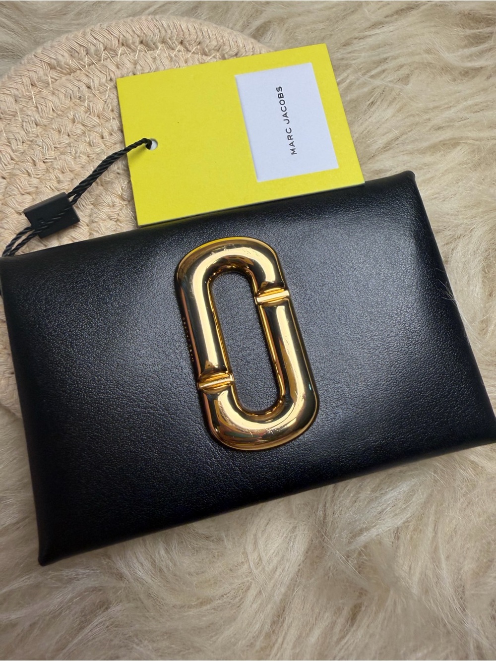 Marc Jacobs Scene Snap Leather Card Holder